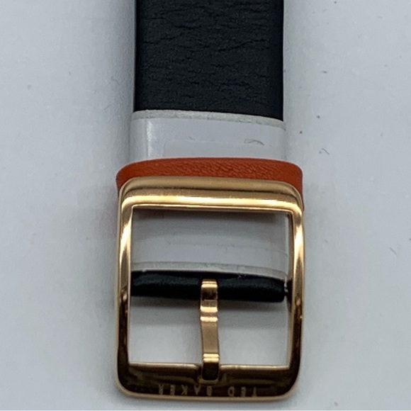 TED BAKER 41mm Mimosaa Men’s Watch in Black Leather Strap - Picture 12 of 14